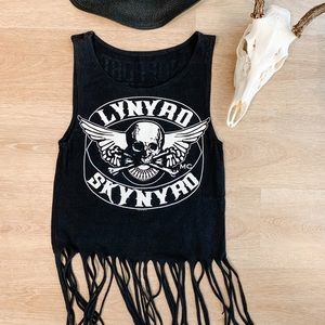 Distressed Lynyrd Skynyrd Tank Top